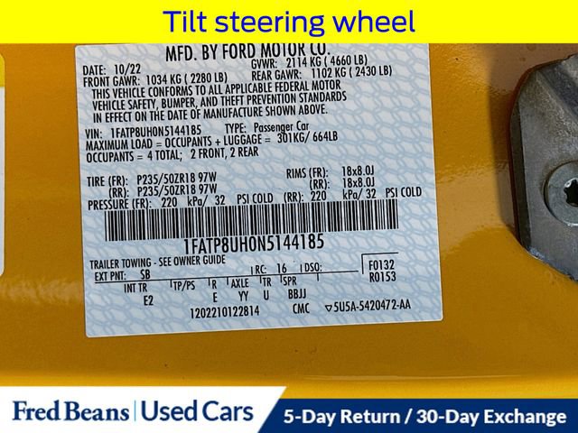 Certified 2022 Ford Mustang Premium image 36