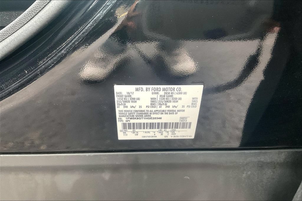 Certified 2017 Ford Explorer Sport AWD/4WD image 17
