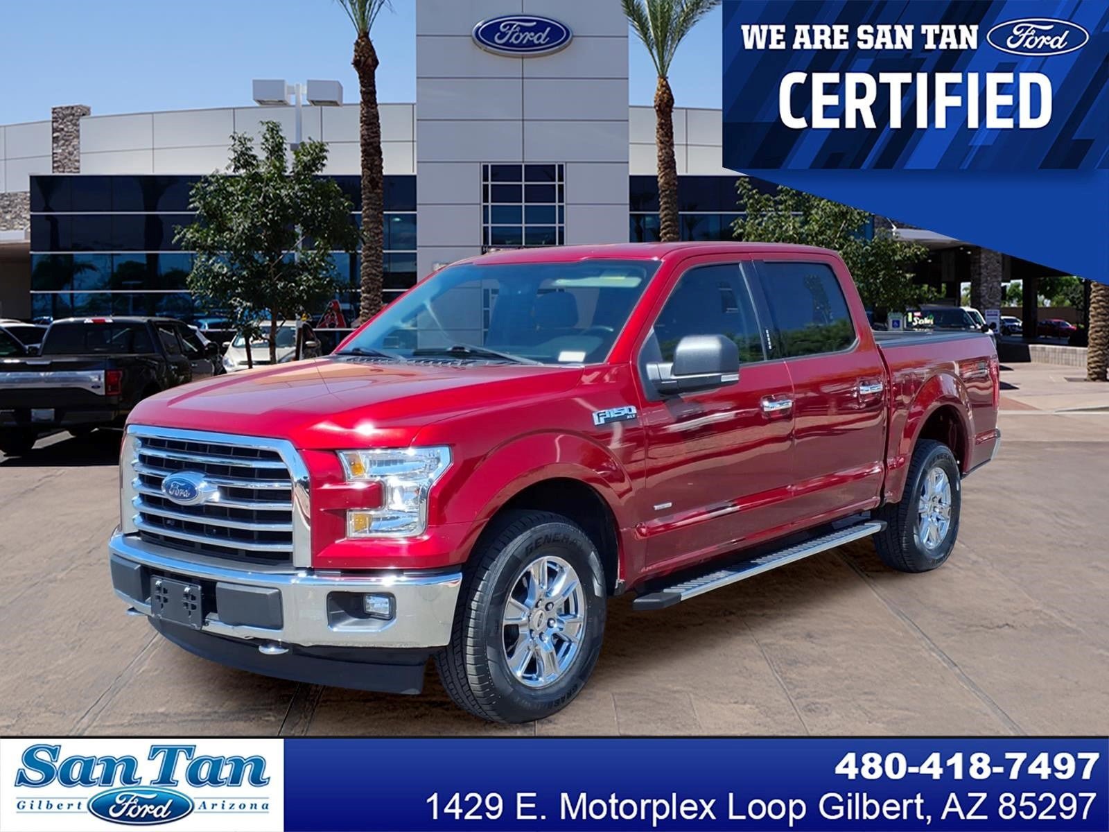 Certified 2017 Ford F150 XLT w/ Equipment Group 302A Luxury
