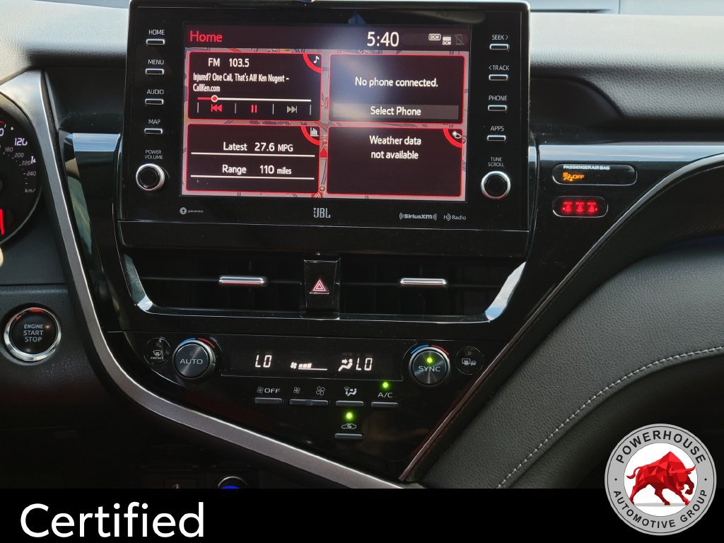 Used 2024 Toyota Camry XSE w/ Navigation Package FWD image 21
