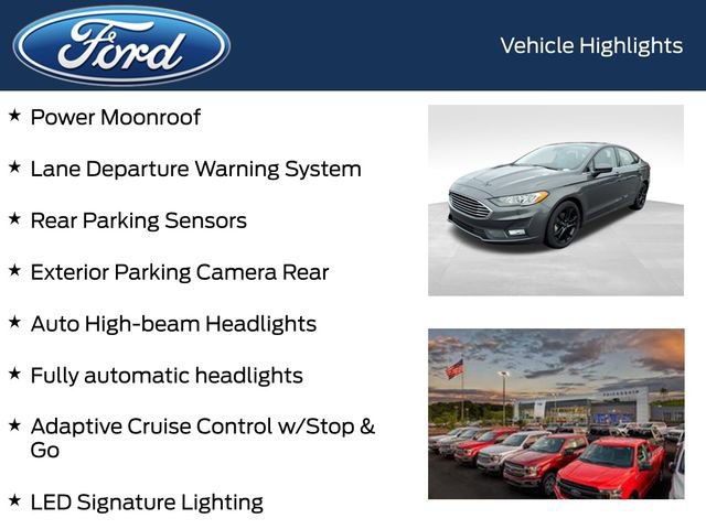 Certified 2019 Ford Fusion SE w/ Equipment Group 151A image 13