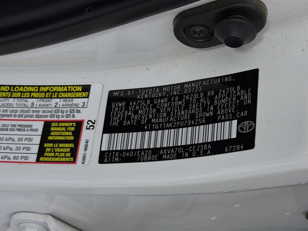 Used 2023 Toyota Camry SE FWD image 31