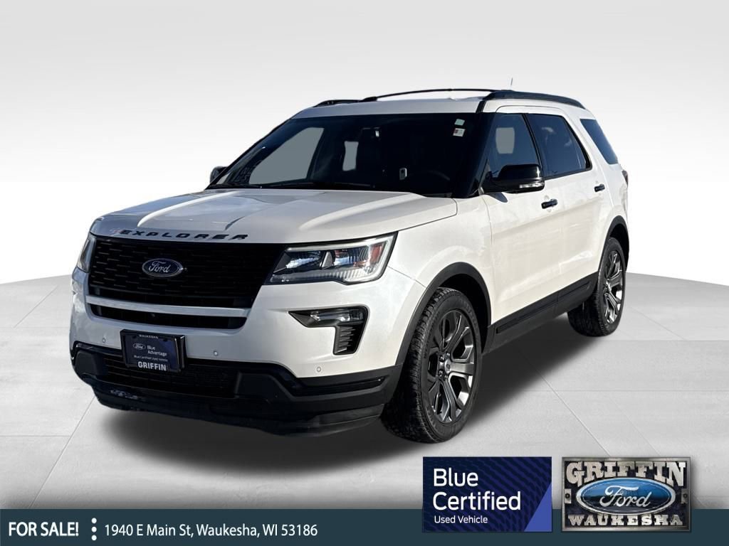 Certified 2018 Ford Explorer Sport w/ Equipment Group 401A image 1