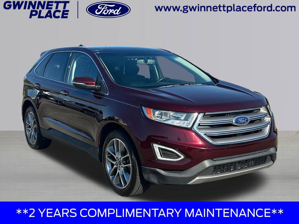 Certified 2017 Ford Edge Titanium w/ Equipment Group 301A AWD/4WD image 3
