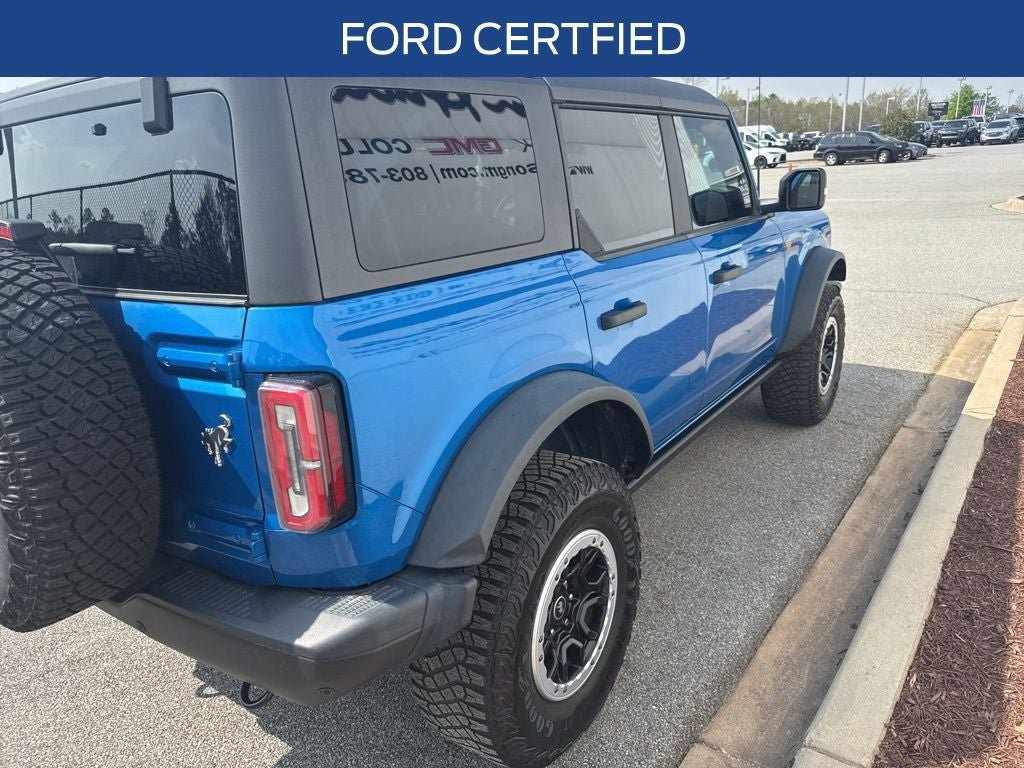 Certified 2023 Ford Bronco Badlands w/ Sasquatch Package AWD/4WD image 3