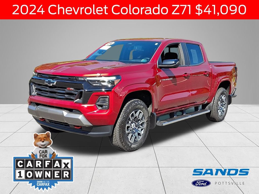 Used 2024 Chevrolet Colorado Z71 w/ Advanced Trailering Package AWD/4WD image 1