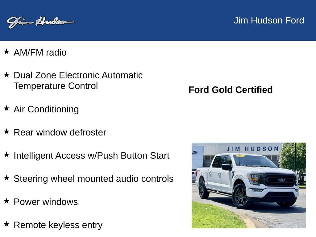 Certified 2022 Ford F150 XLT w/ Equipment Group 302A High AWD/4WD image 13