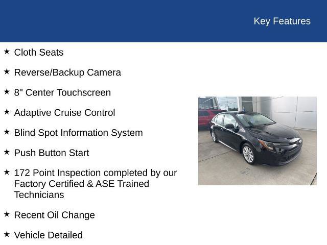Used 2024 Toyota Corolla LE w/ LE Convenience Package FWD image 35