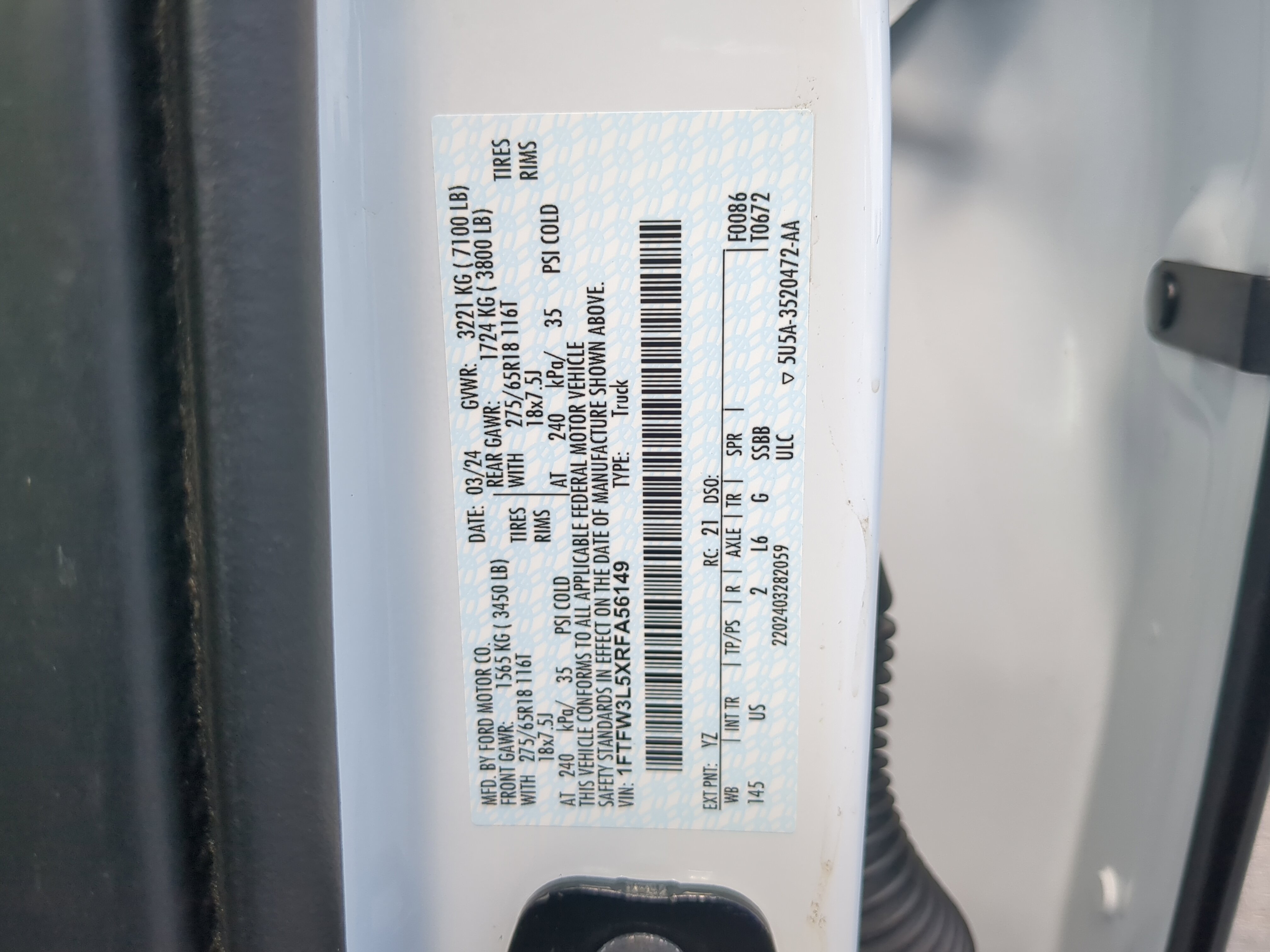 Certified 2024 Ford F150 XLT w/ Equipment Group 302A MID AWD/4WD image 28