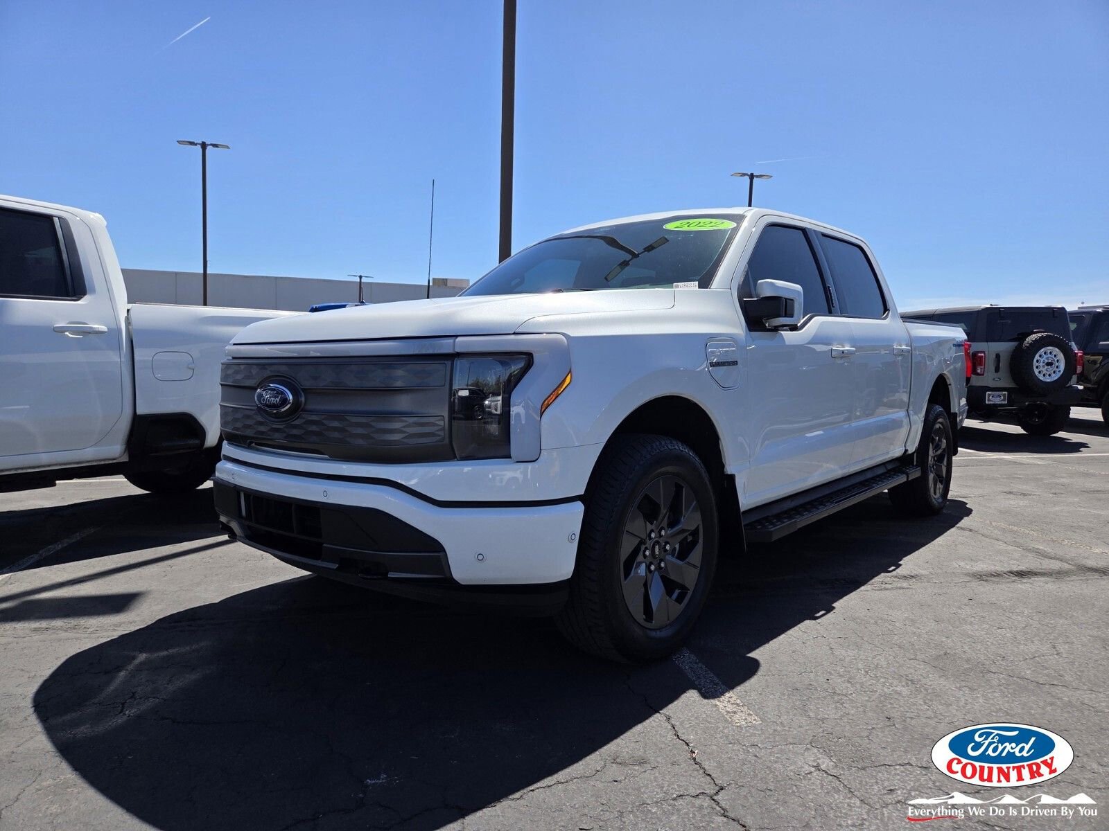 Certified 2022 Ford F150 Lightning Lariat