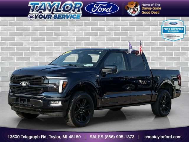 Certified 2025 Ford F150 Platinum w/ Equipment Group 702A High