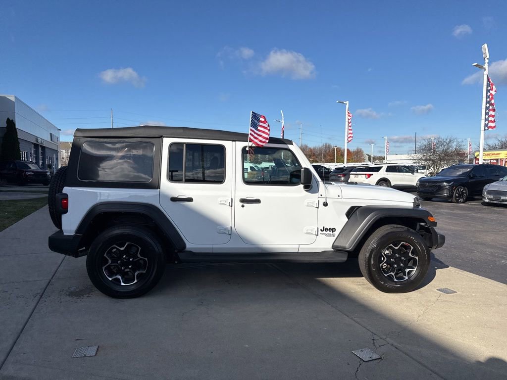Used 2021 Jeep Wrangler Unlimited Sport image 10