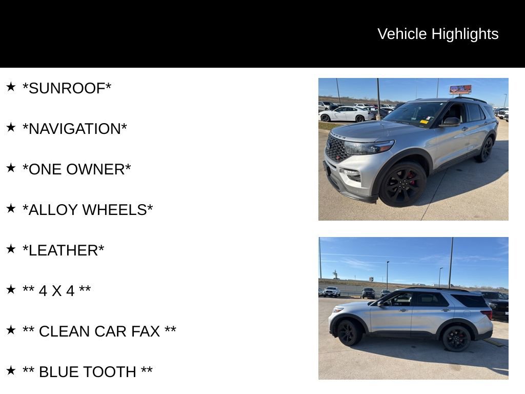 Certified 2023 Ford Explorer ST w/ Equipment Group 401A image 4