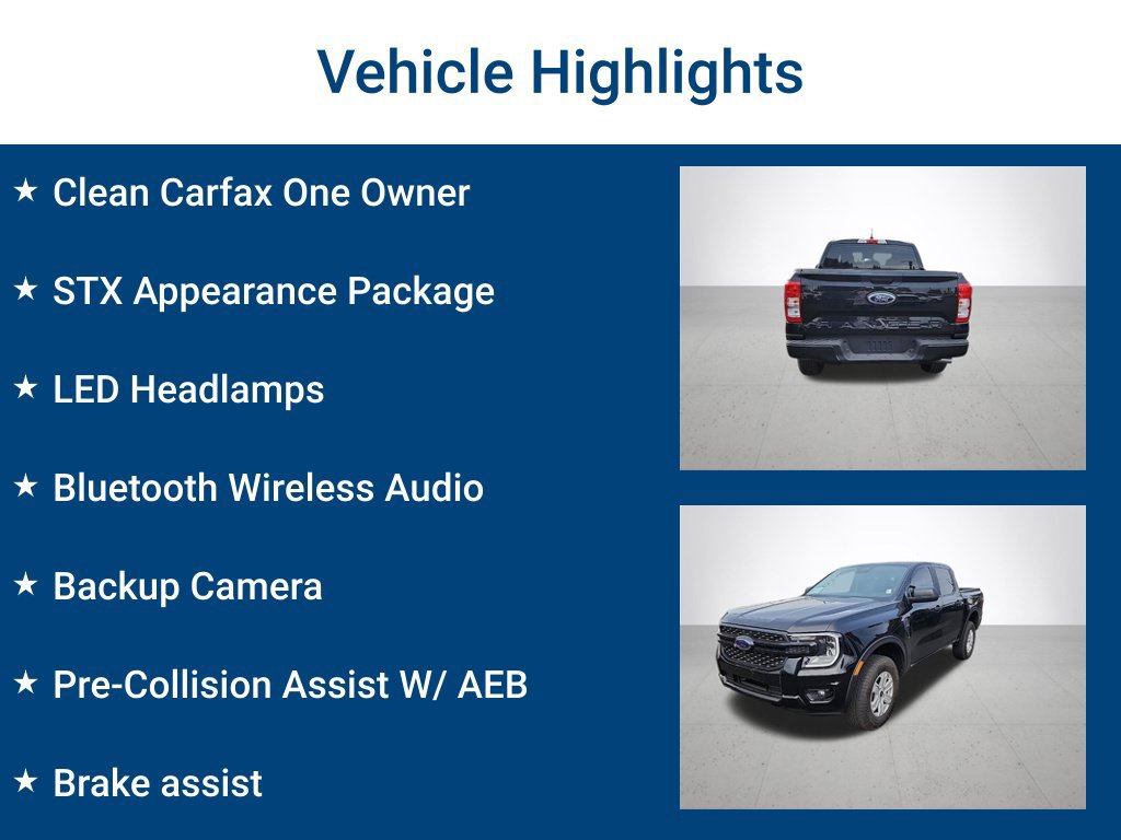 Certified 2025 Ford Ranger XL AWD/4WD image 3