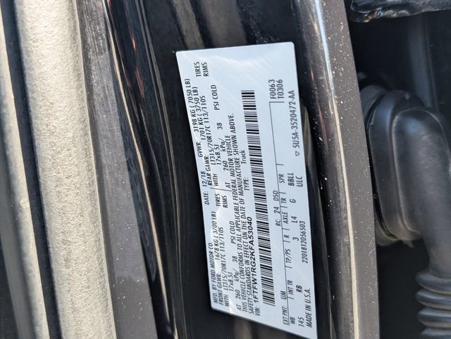 Certified 2019 Ford F150 Raptor w/ Equipment Group 802A Luxury image 21