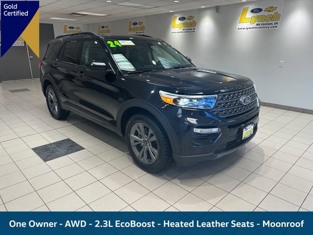 Certified 2024 Ford Explorer XLT w/ Equipment Group 202A AWD/4WD 360° Tour
