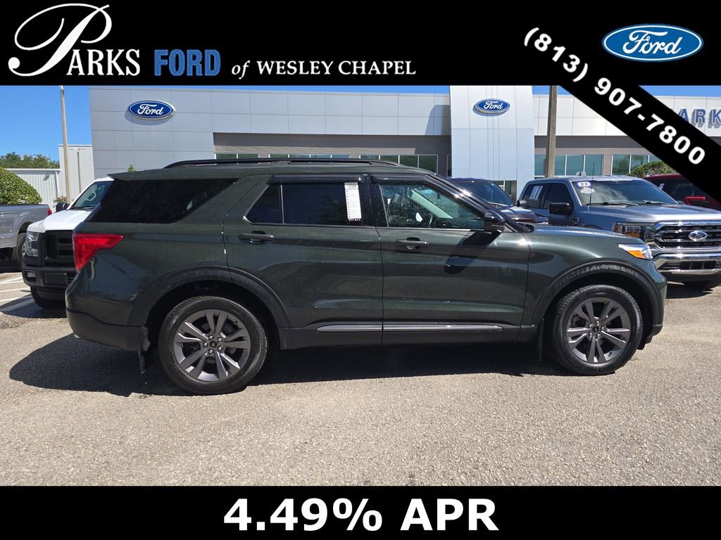 Certified 2022 Ford Explorer XLT w/ Equipment Group 202A AWD/4WD image 3