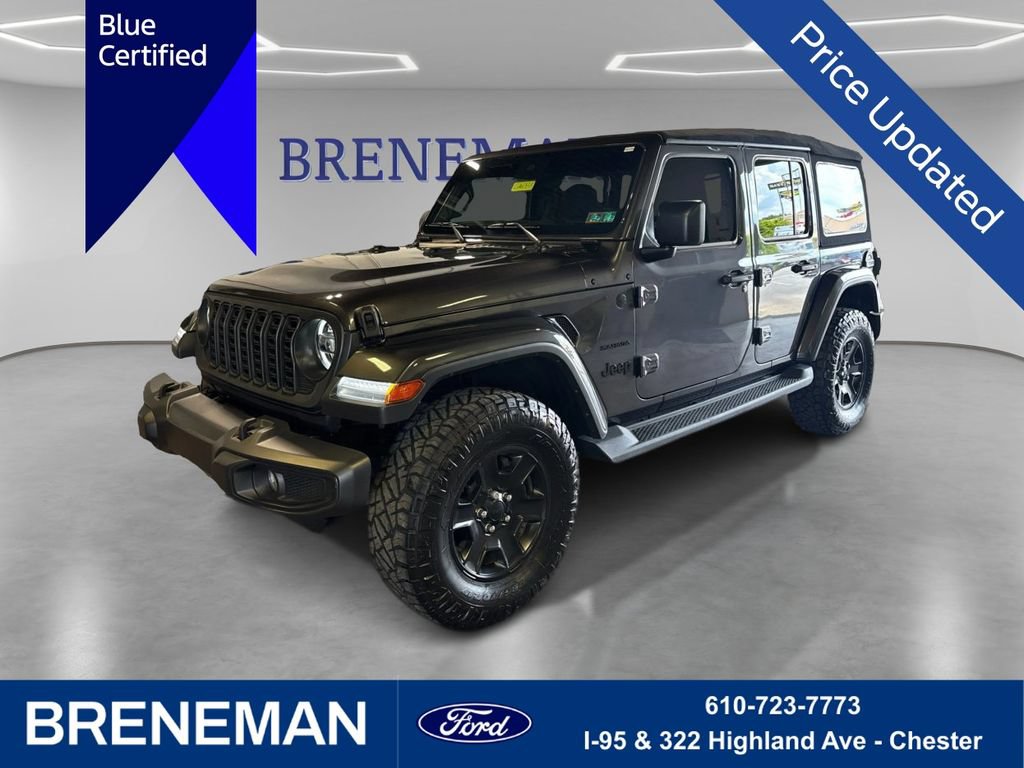 Used 2024 Jeep Wrangler Unlimited Sahara w/ Safety Group