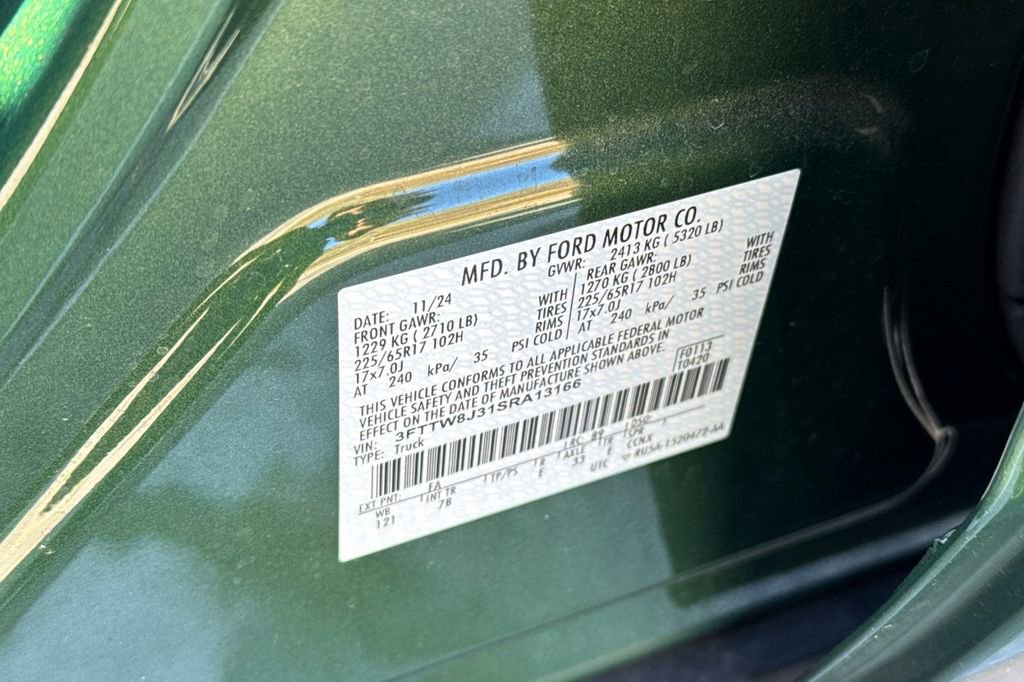 Certified 2025 Ford Maverick XLT w/ Equipment Group 301A image 26