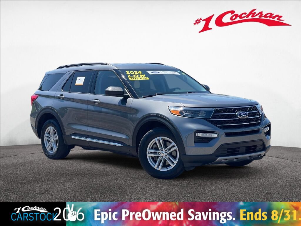 Certified 2024 Ford Explorer XLT w/ Equipment Group 202A