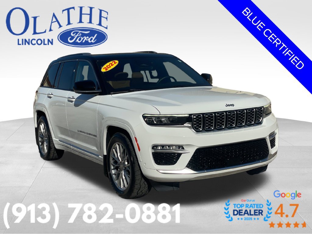 Used 2022 Jeep Grand Cherokee Summit w/ MOPAR Finishing Package AWD/4WD image 8