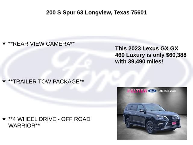 Used 2023 Lexus GX 460 Luxury w/ Sport Design Package AWD/4WD image 10