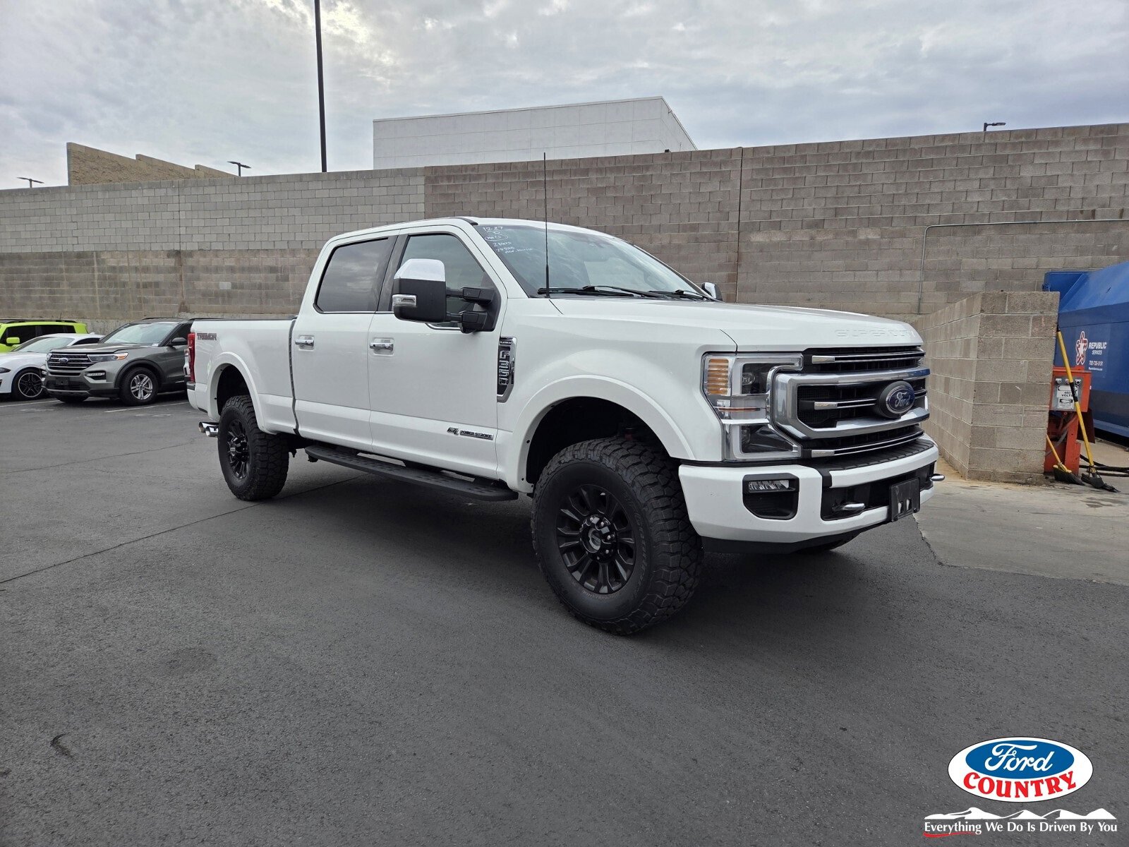 Certified 2022 Ford F350 Platinum w/ Tremor Off-Road Package