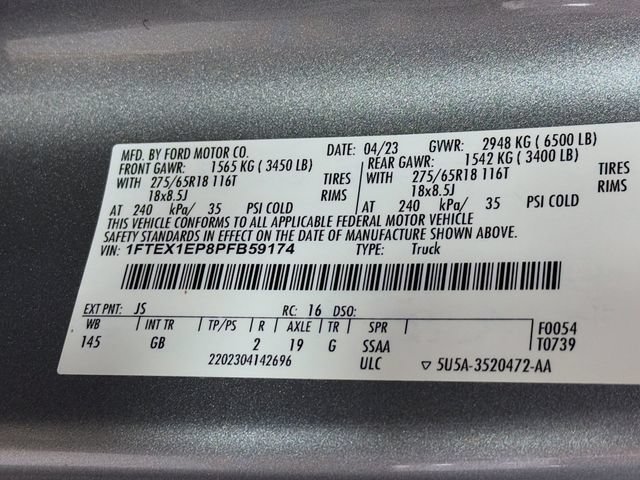Certified 2023 Ford F150 XL w/ STX Appearance Package AWD/4WD image 35