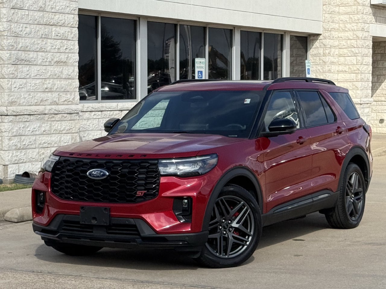 Certified 2025 Ford Explorer ST w/ Sun And Sound Package AWD/4WD image 2