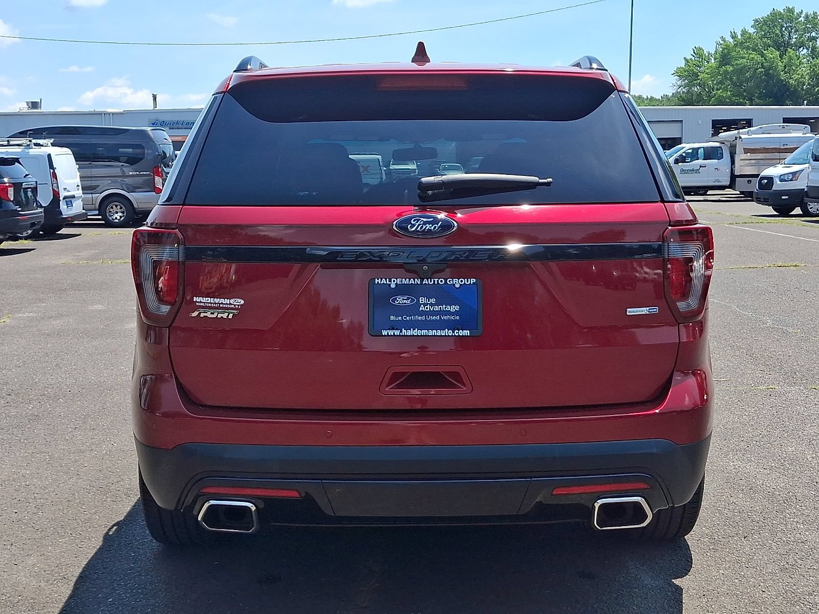 Certified 2017 Ford Explorer Sport w/ Equipment Group 401A AWD/4WD image 6