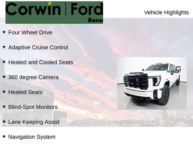 Used 2024 GMC Sierra 2500 AT4 w/ AT4 Preferred Package AWD/4WD image 8