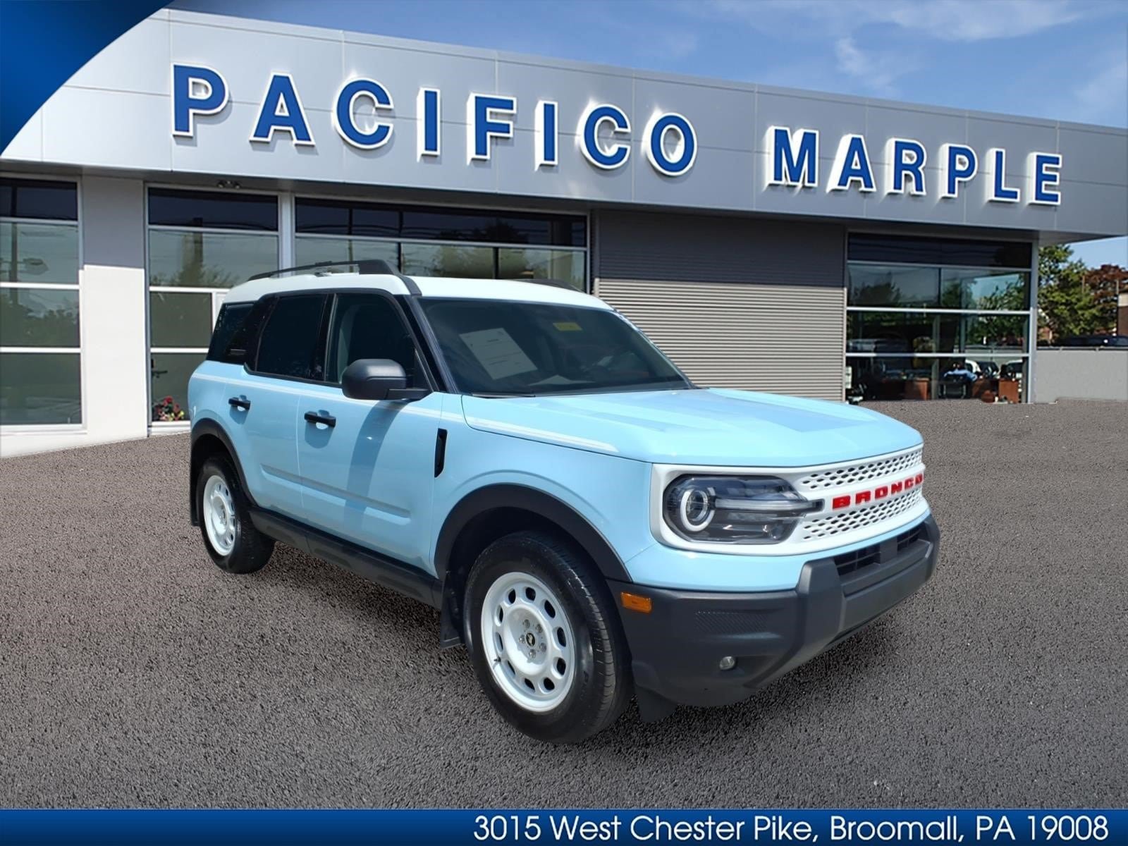 Certified 2025 Ford Bronco Sport Heritage w/ Convenience Package AWD/4WD image 1