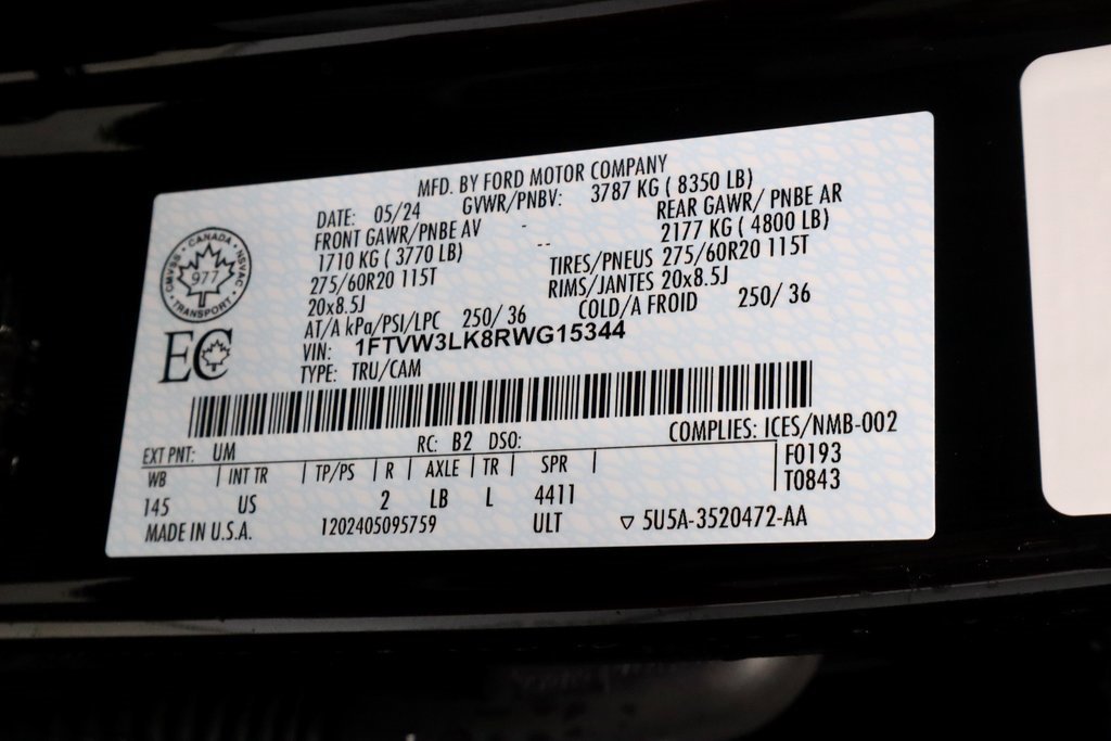 Certified 2024 Ford F150 Lightning XLT w/ Max Trailer Tow Package image 34