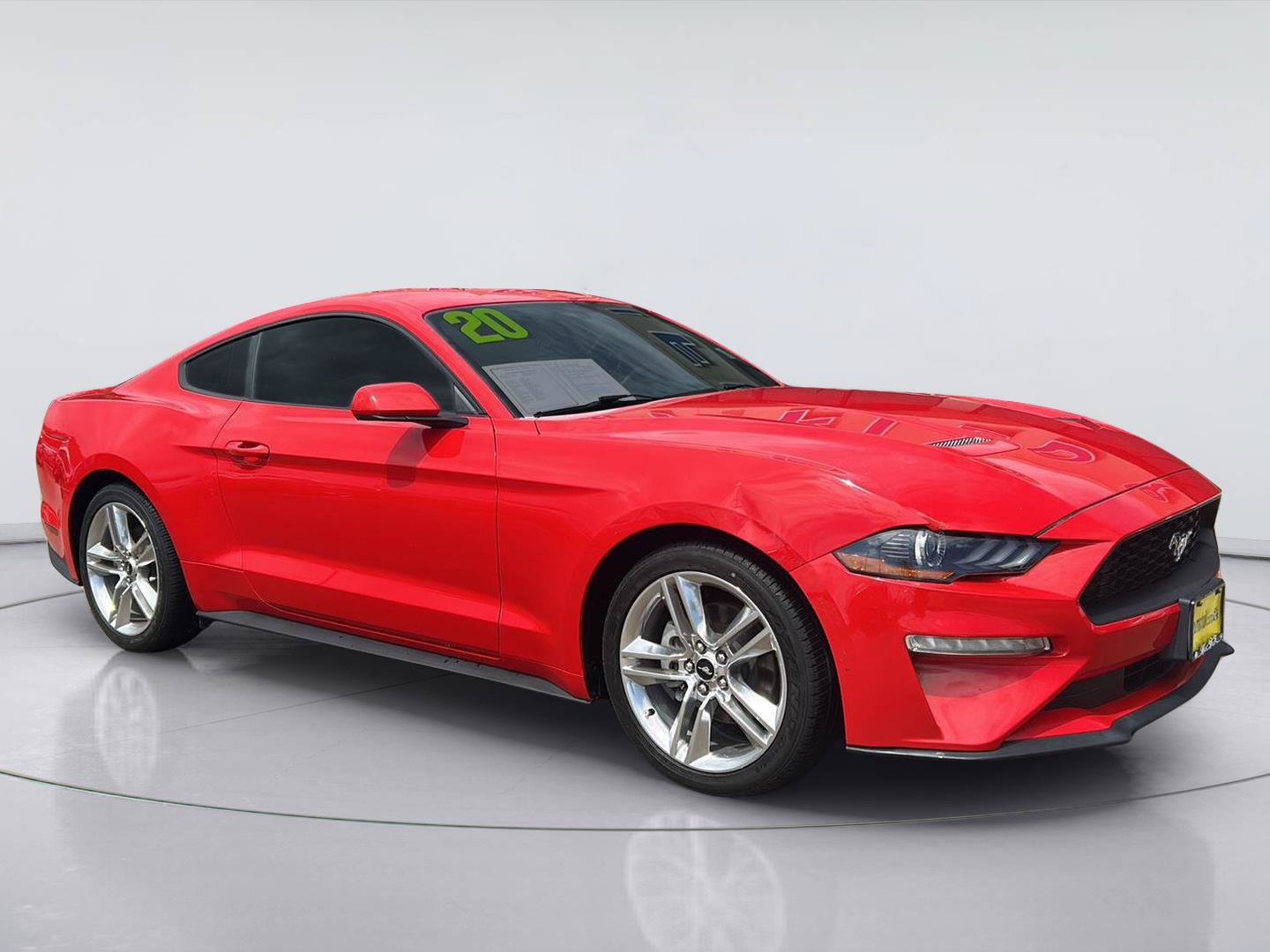 Certified 2020 Ford Mustang Coupe w/ Equipment Group 101A RWD image 1