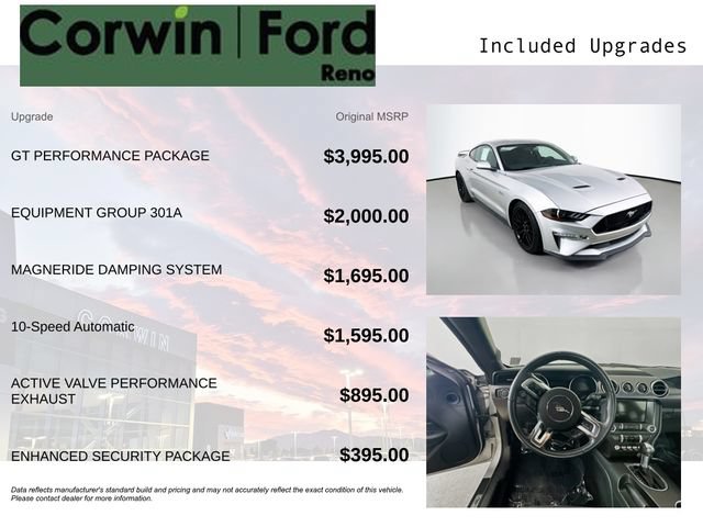 Certified 2019 Ford Mustang GT w/ GT Performance Package RWD image 3