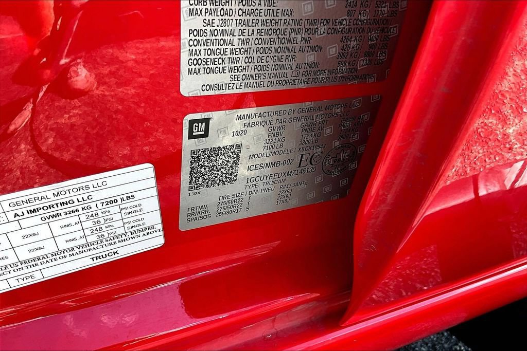 Used 2021 Chevrolet Silverado 1500 RST w/ Convenience Package II AWD/4WD image 22