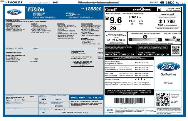 Certified 2017 Ford Fusion SE image 5