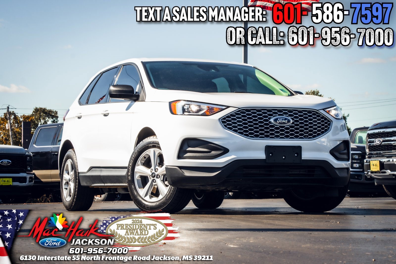 Certified 2024 Ford Edge SE