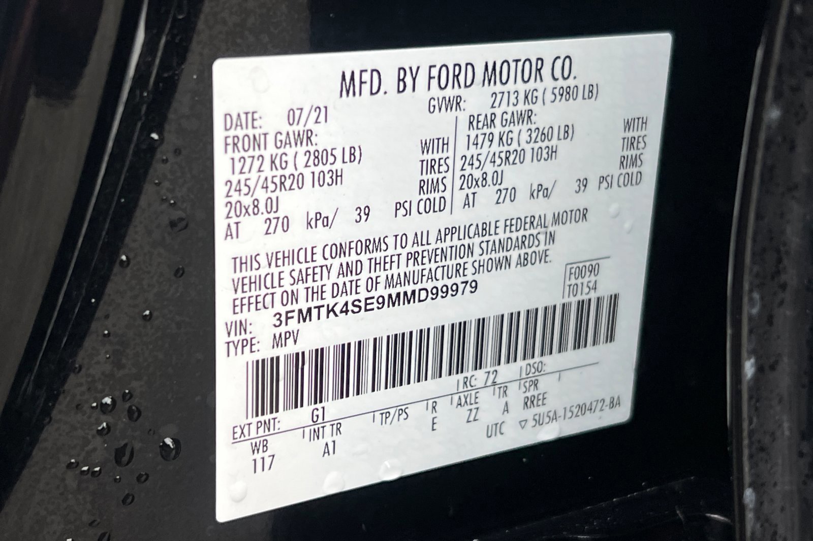 Certified 2021 Ford Mustang Mach-E GT image 57