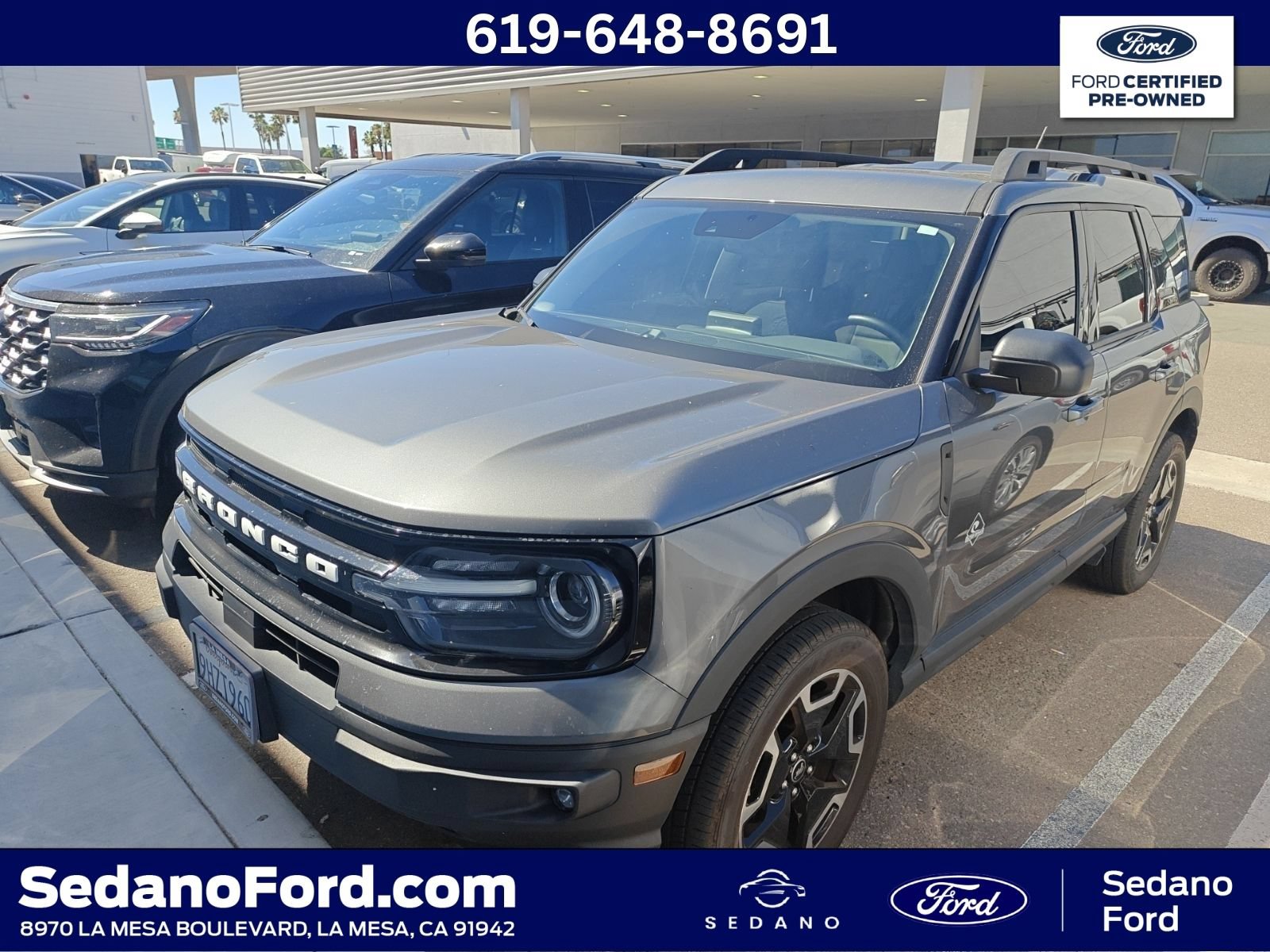 Certified 2023 Ford Bronco Sport Outer Banks w/ Tech Package AWD/4WD video 1