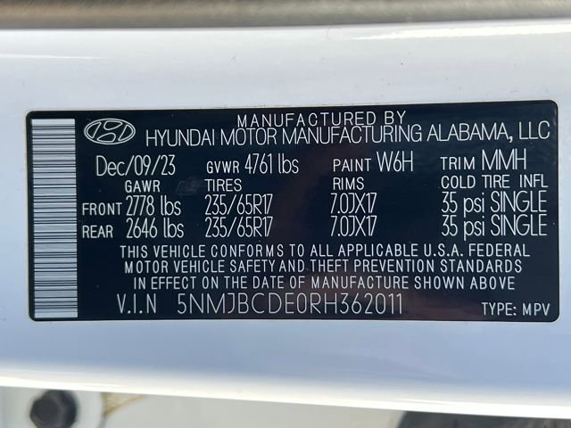 Used 2024 Hyundai Tucson SEL image 28