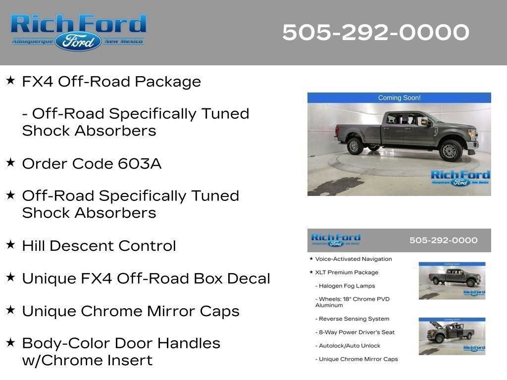 Certified 2021 Ford F250 XLT w/ XLT Premium Package AWD/4WD image 36