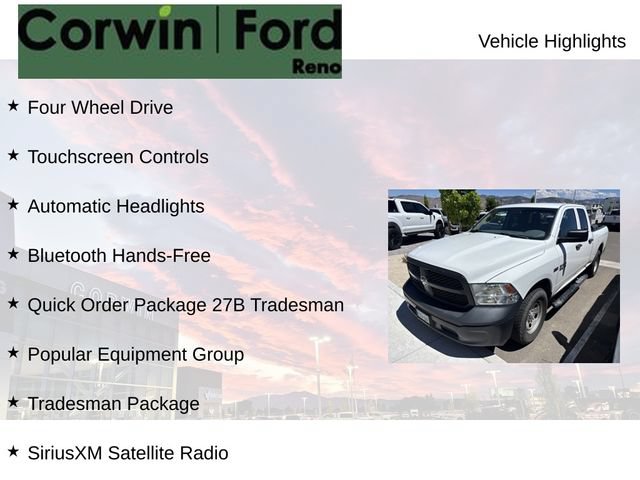 Used 2017 RAM 1500 Tradesman w/ Popular Equipment Group AWD/4WD image 8