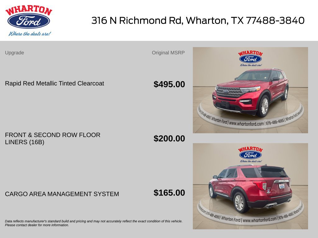 Certified 2022 Ford Explorer King Ranch AWD/4WD image 2