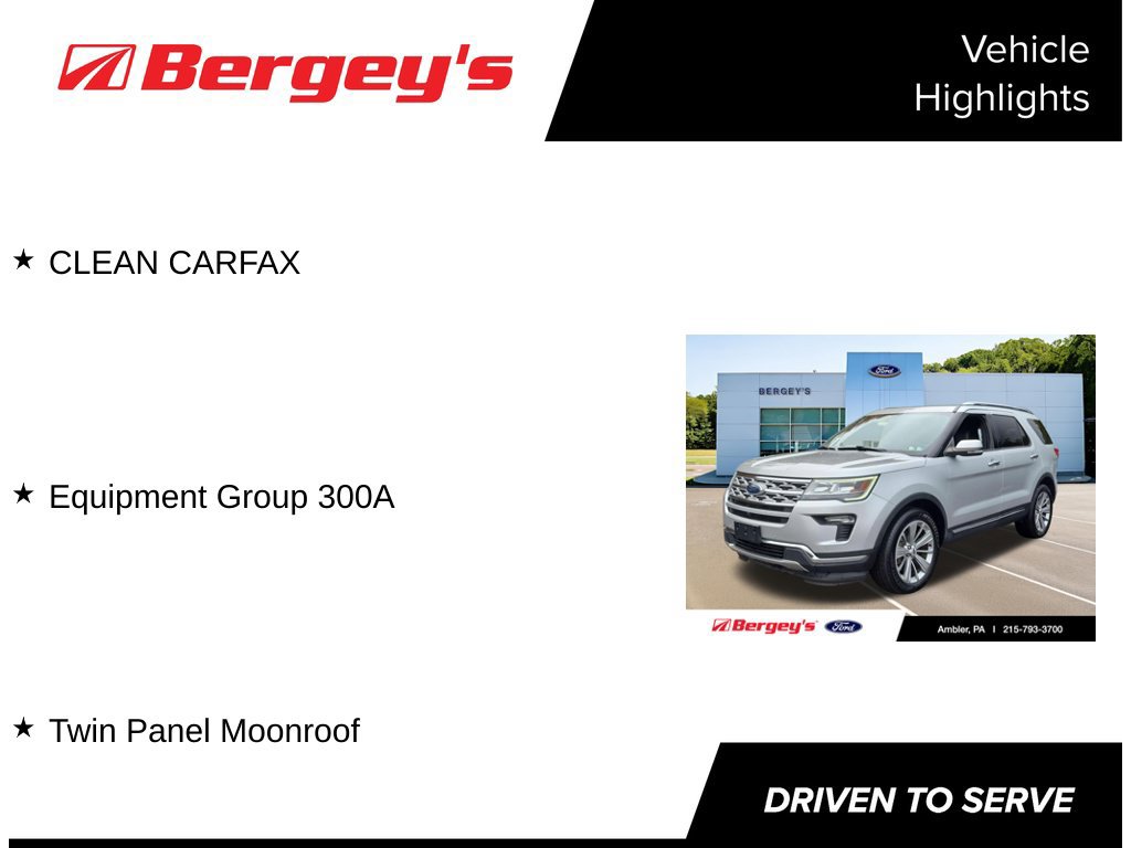 Certified 2018 Ford Explorer Limited AWD/4WD image 5
