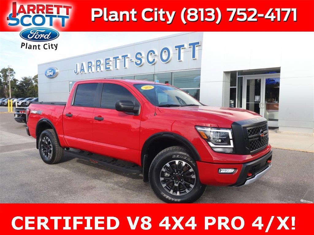 Used 2021 Nissan Titan PRO-4X w/ Off Road Protection Package image 7