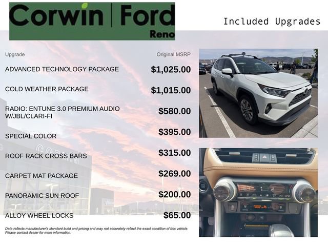 Used 2019 Toyota RAV4 Limited w/ Advanced Technology Package image 3