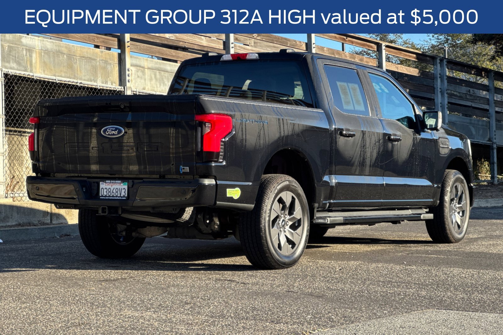 Certified 2023 Ford F150 Lightning XLT w/ Equipment Group 312A High AWD/4WD image 6