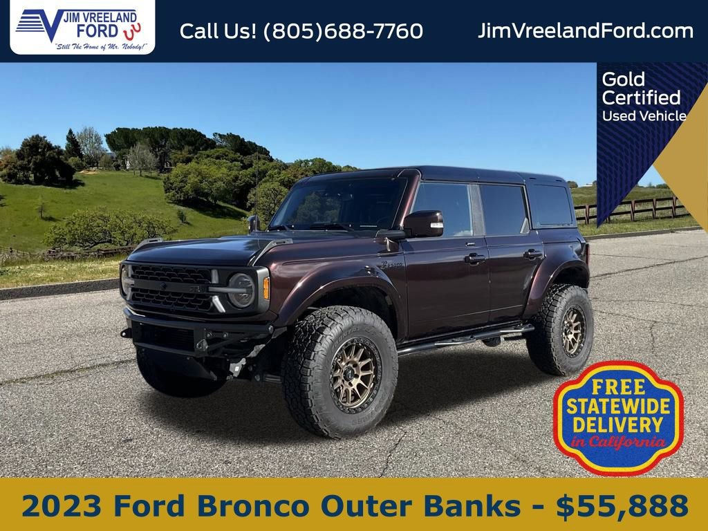 Certified 2023 Ford Bronco Outer Banks