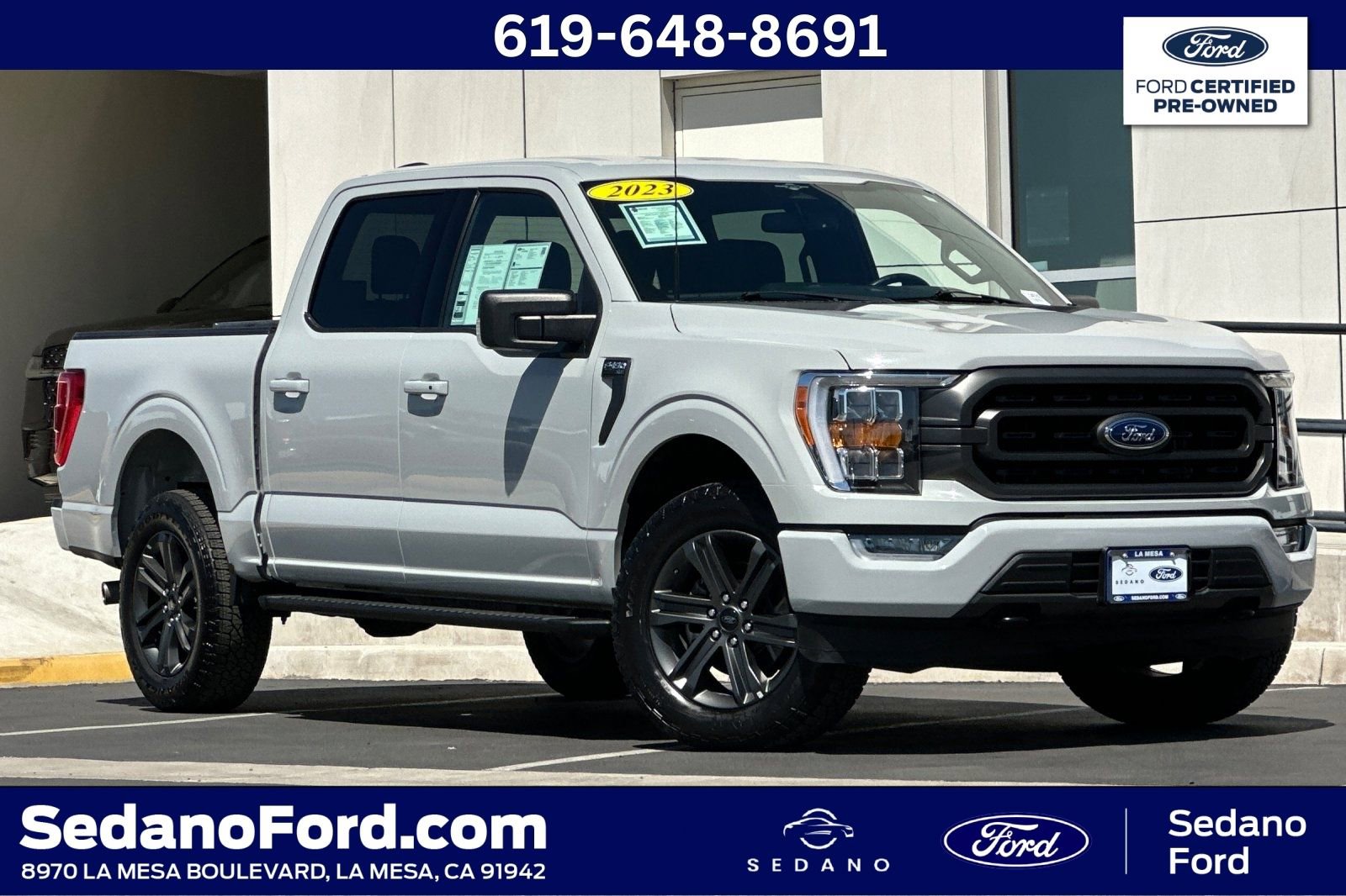 Certified 2023 Ford F150 XLT w/ Equipment Group 302A High image 1